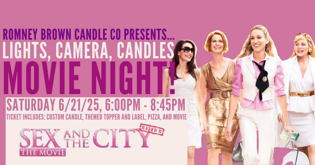 Lights, Camera, Candles - Movie Night!